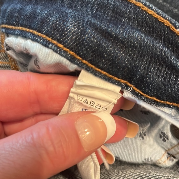 LUCKY BRAND CHARLIE SKINNY JEANS 12/31 ANKLE - Picture 7 of 16